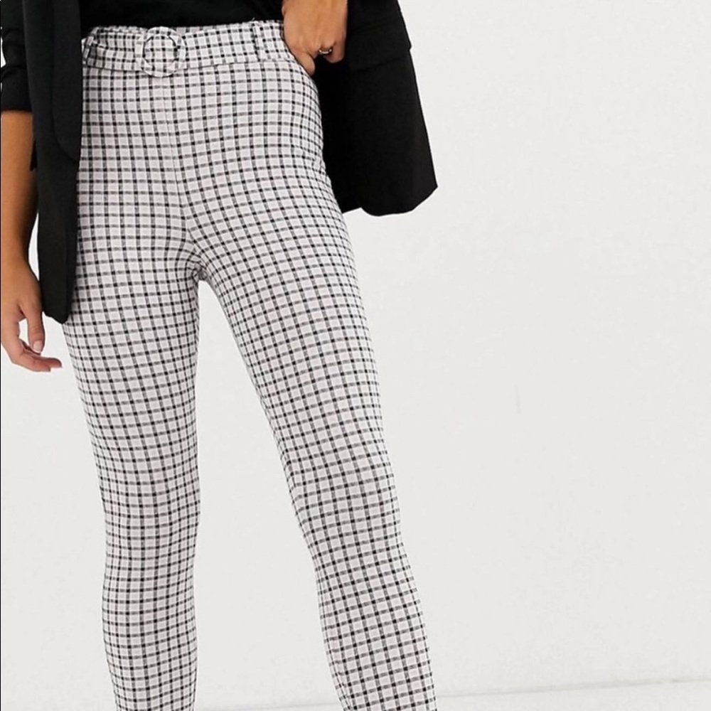 Checkered Pants - image 1